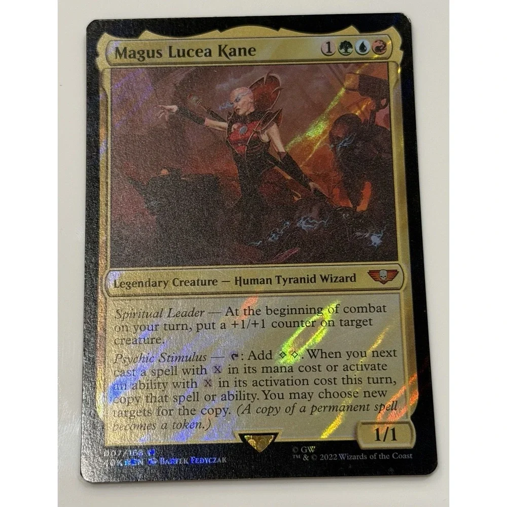 MTG Magic the Gathering Magus Lucea Kane #7/168 Warhammer 40k ⭐️